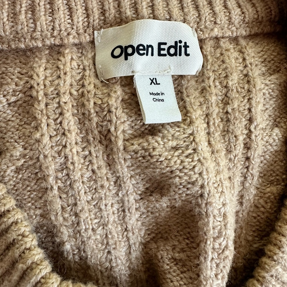 Nordstrom Open Edit Cropped Sweater